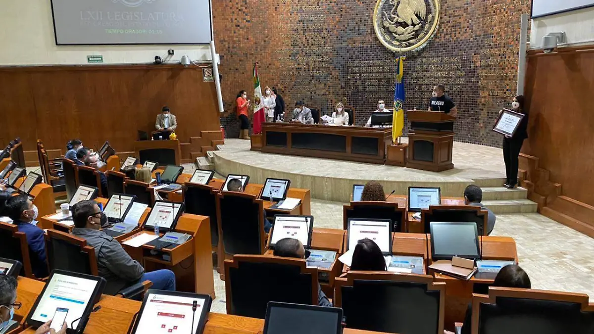 Sesión Congreso del Estado